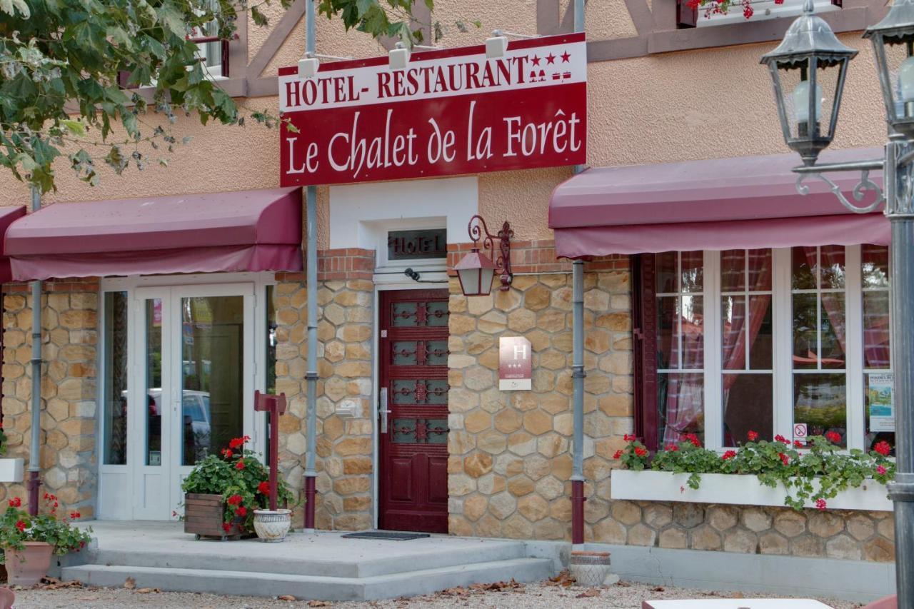 Le Chalet De La Foret Hotel 3 Etoiles Et Restaurant Vierzon Ngoại thất bức ảnh